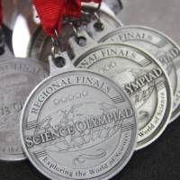 Second Place Science Olympiad Medals